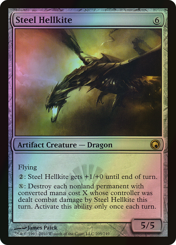 Steel Hellkite (SOM) #205 [EN/F] s/o