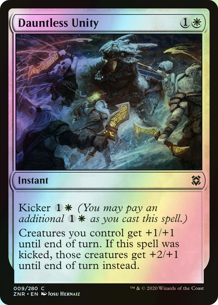 Dauntless Unity (ZNR) #9 [EN/F]