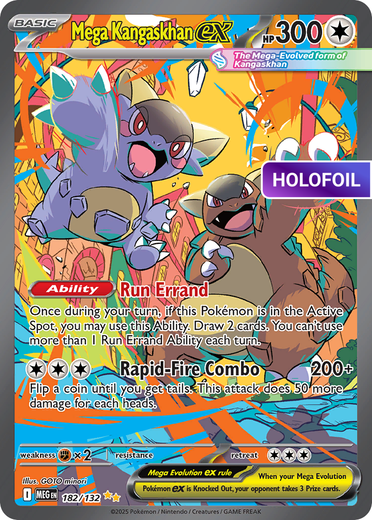 Mega Kangaskhan ex (MEG) #182 [EN/H]