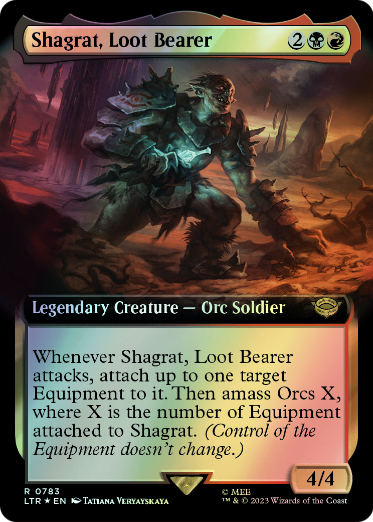 Shagrat, Loot Bearer - Surge Foil (LTR) #783 [EN/F]