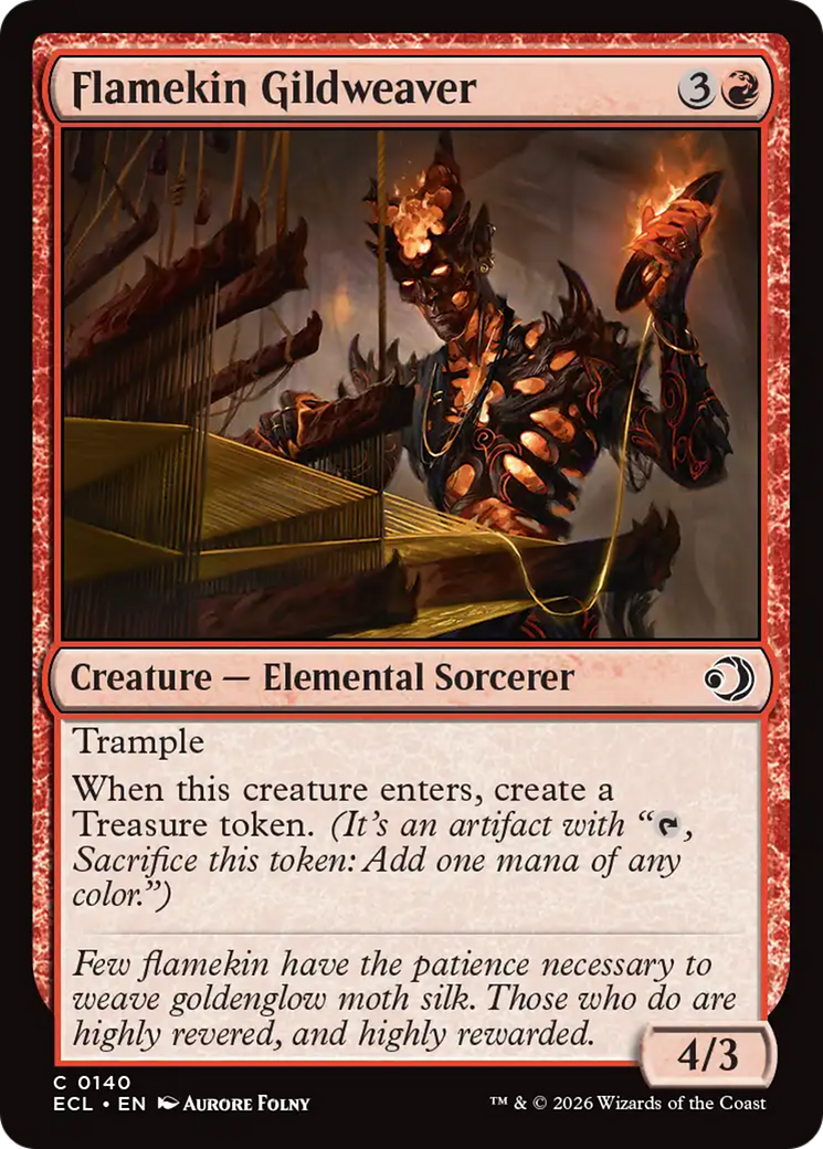 Flamekin Gildweaver (ECL) #140 [EN/N]