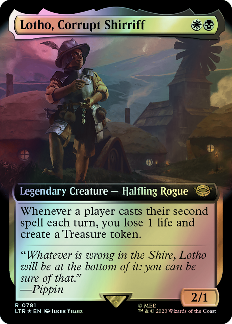 Lotho, Corrupt Shirriff - Surge Foil (LTR) #781 [EN/F] s/o