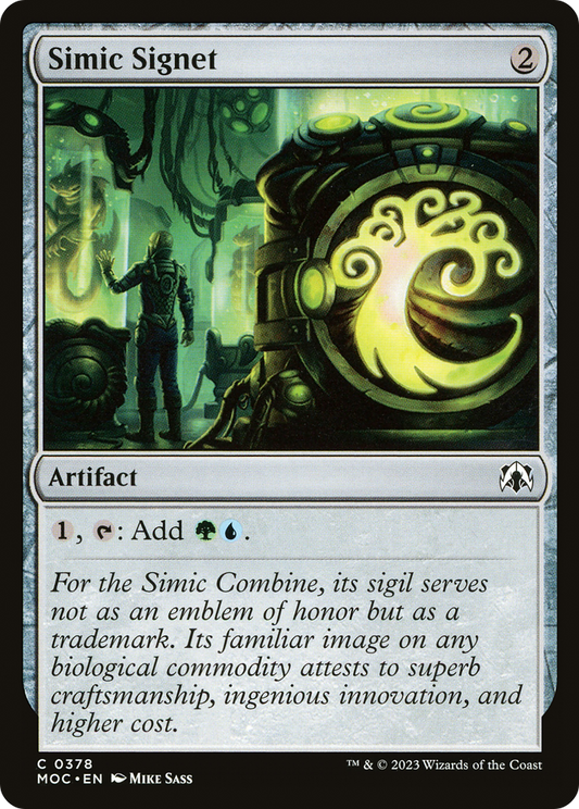 Simic Signet (MOC) #378 [EN/N]