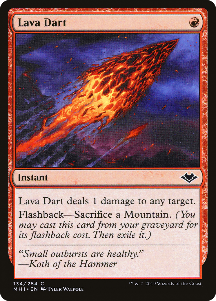 Lava Dart (MH1) #134 [EN/N] s/o