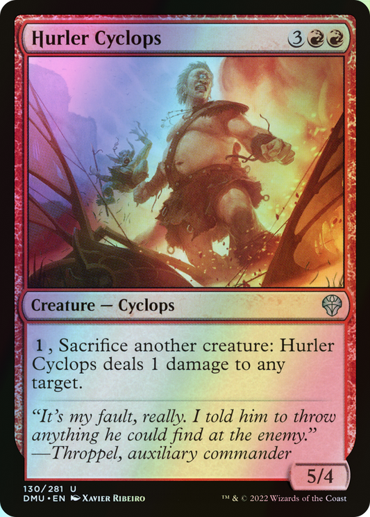 Hurler Cyclops (DMU) #130 [EN/F]