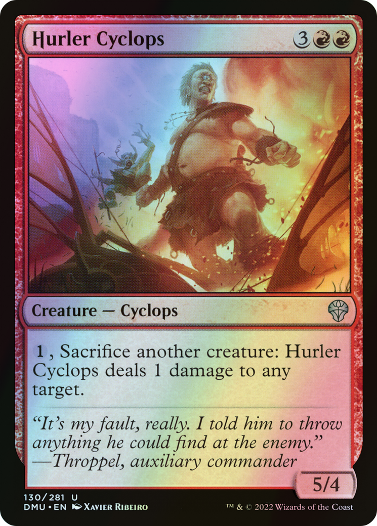Hurler Cyclops (DMU) #130 [EN/F]