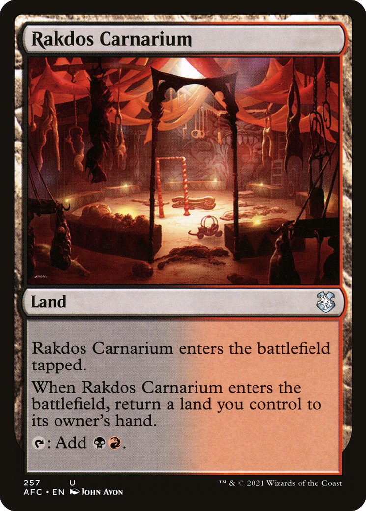 Rakdos Carnarium (AFC) #257 [EN/N]