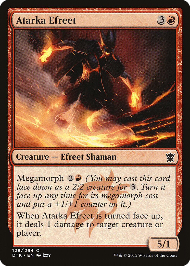 Atarka Efreet (DTK) #128 [EN/N]