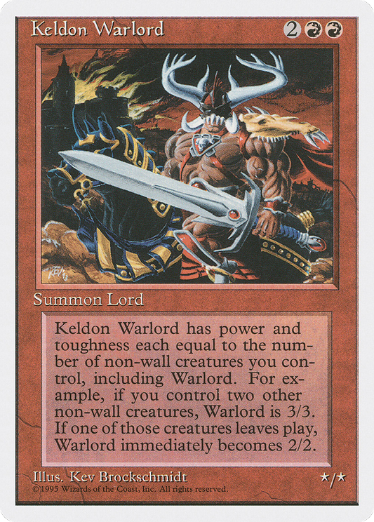 Keldon Warlord (4ED) #207 [EN/N]