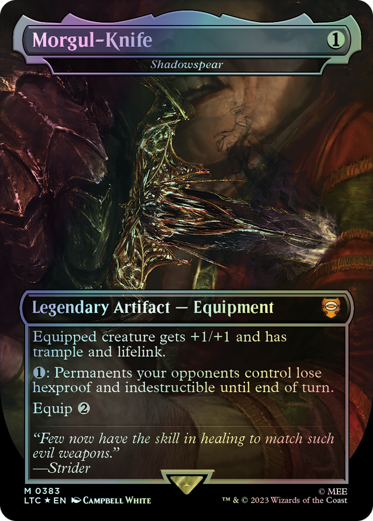 Shadowspear - Surge Foil (LTC) #383 [EN/F] s/o