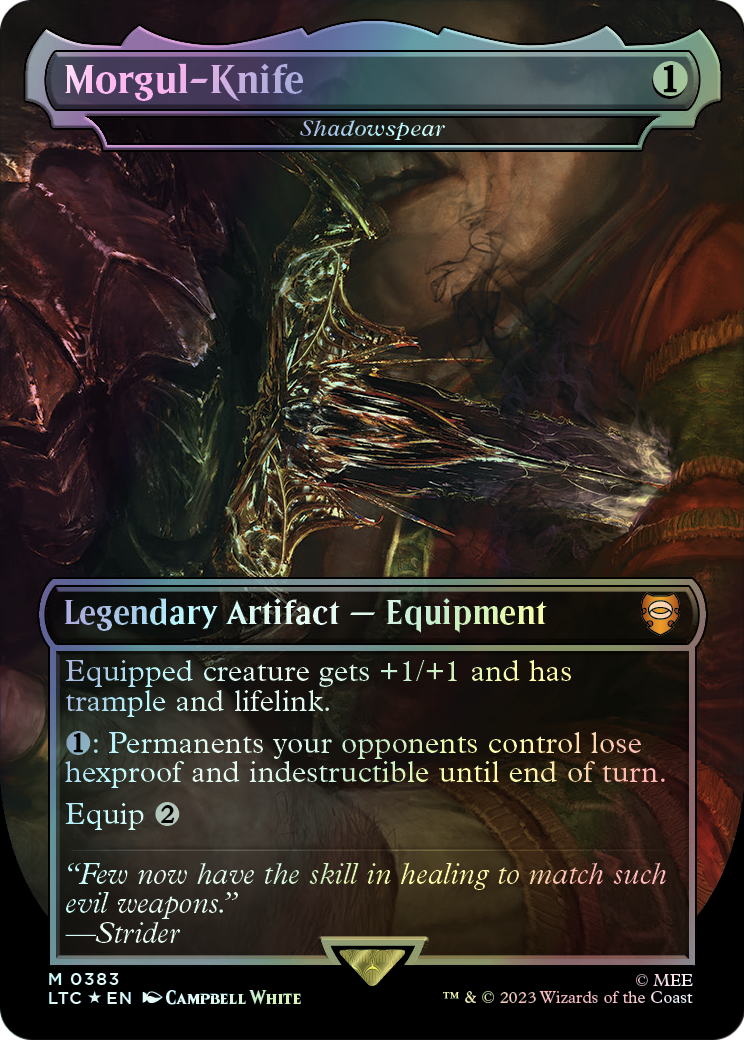 Shadowspear - Surge Foil (LTC) #383 [EN/F] s/o