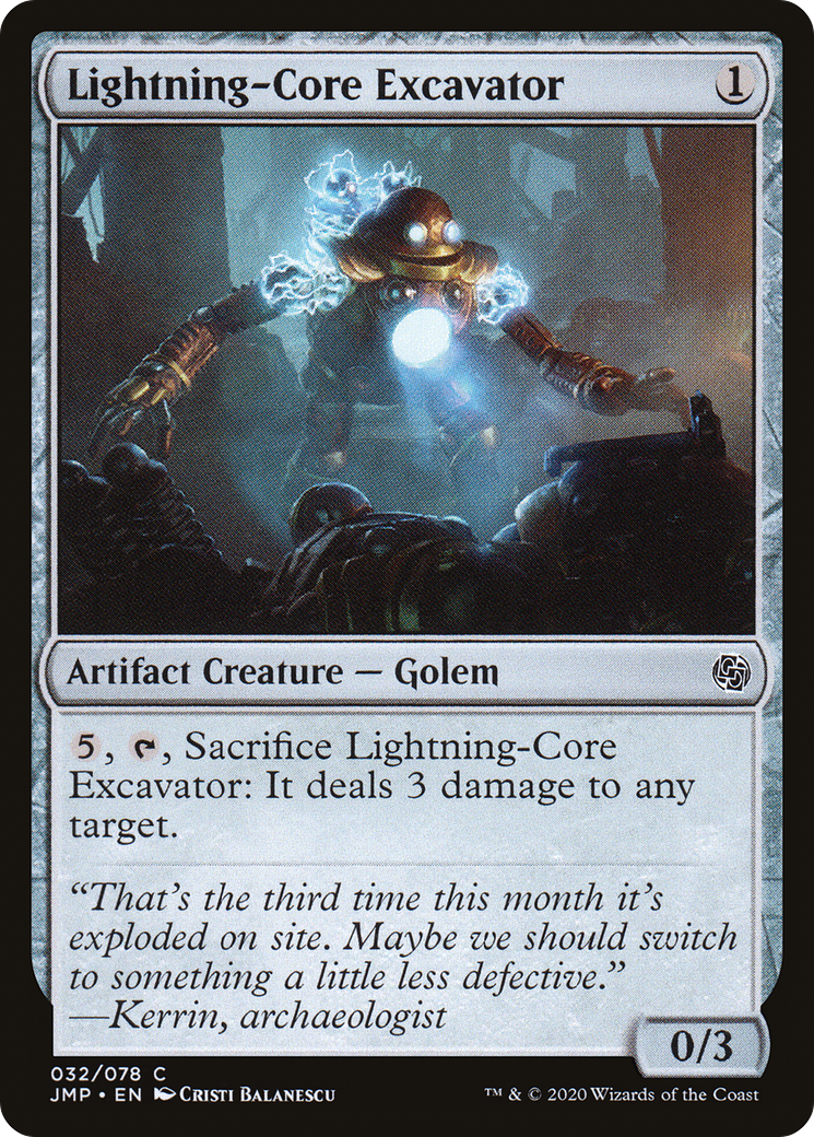 Lightning-Core Excavator (JMP) #32 [EN/N]