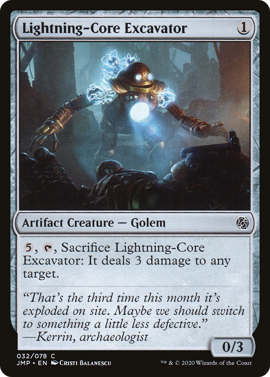 Lightning-Core Excavator (JMP) #32 [EN/N]