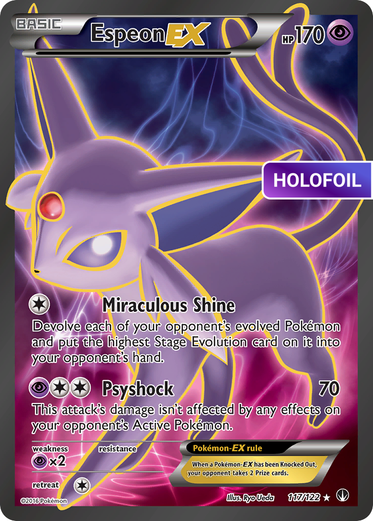 Espeon-EX (BKP) #117 [EN/H] s/o