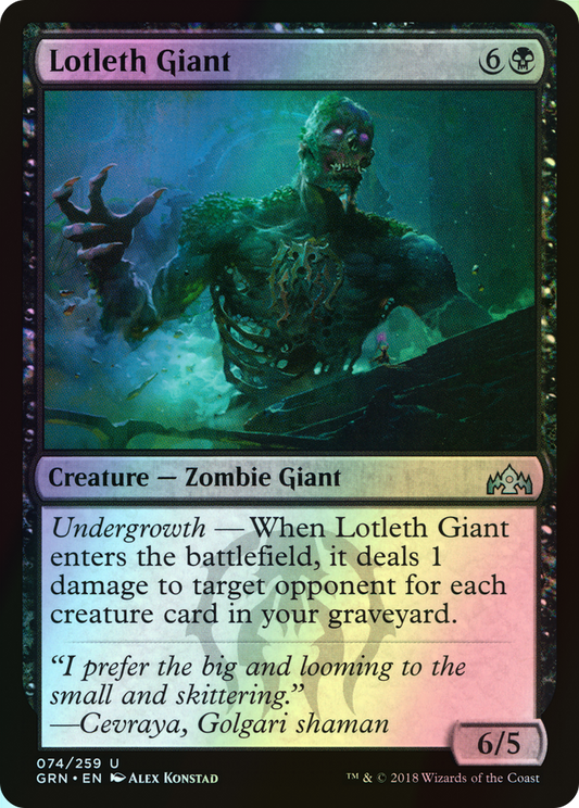 Lotleth Giant (GRN) #74 [EN/F]