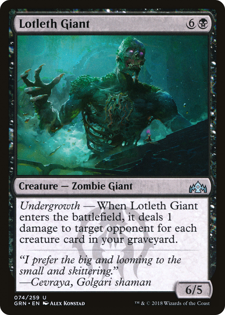 Lotleth Giant (GRN) #74 [EN/N]