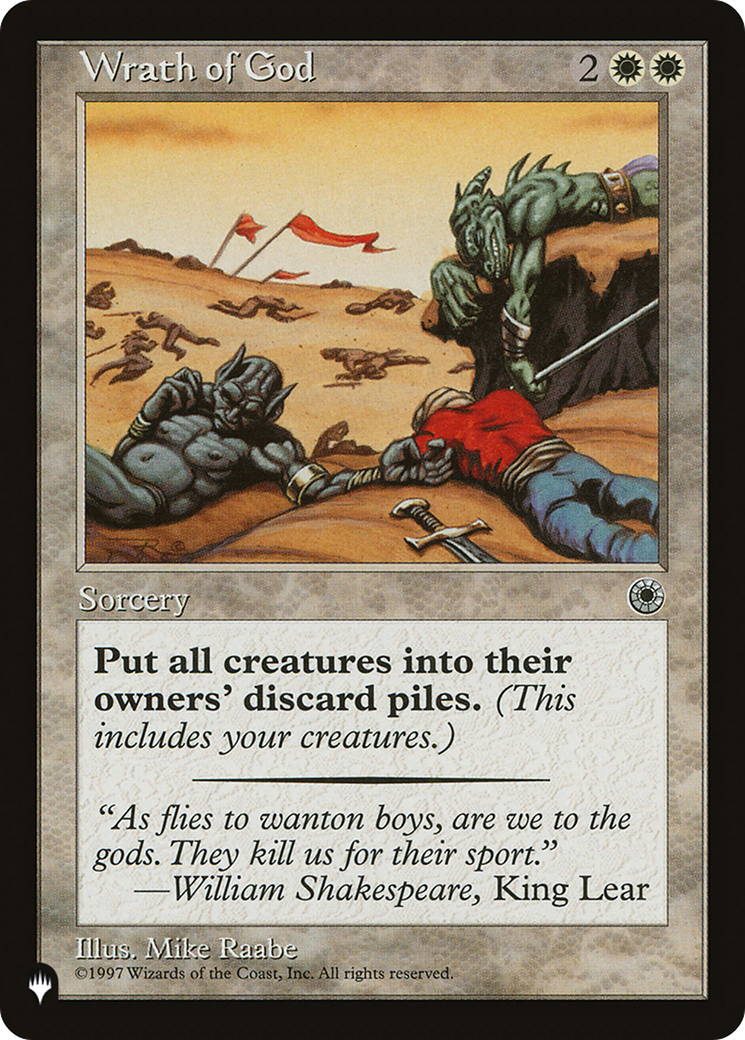Wrath of God (PLST) #POR-39 [EN/N]