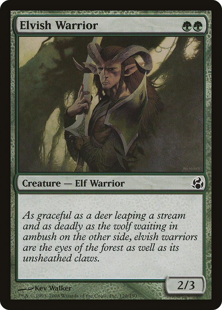 Elvish Warrior (MOR) #120 [EN/N]