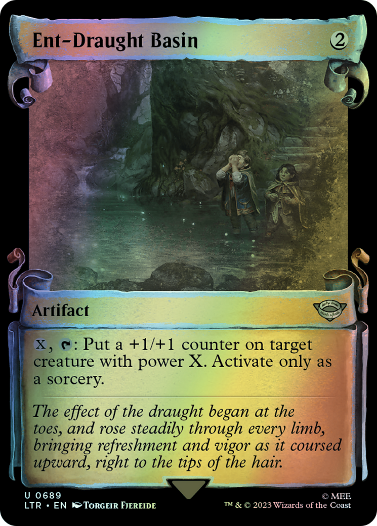 Ent-Draught Basin - Silver Foil (LTR) #689 [EN/F]