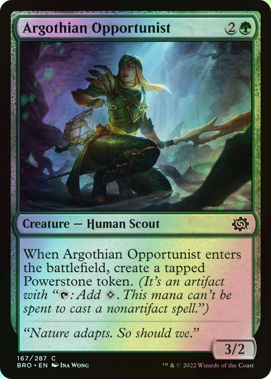 Argothian Opportunist (BRO) #167 [EN/F]