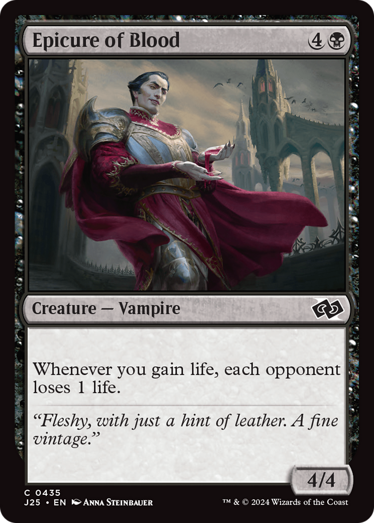 Epicure of Blood (J25) #435 [EN/N]