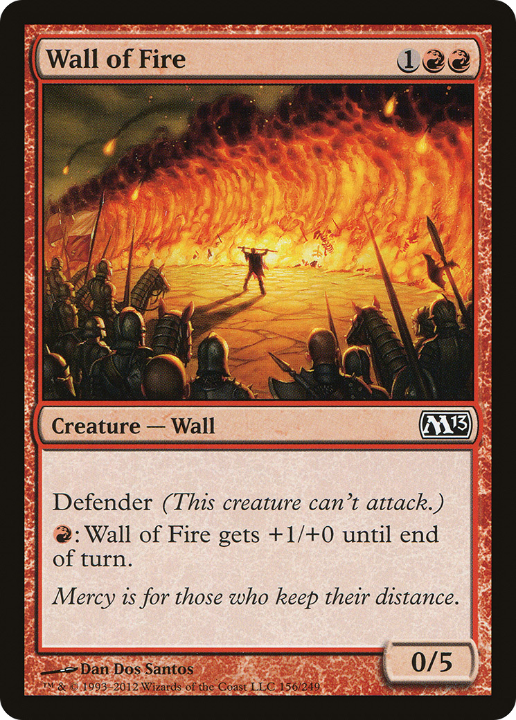 Wall of Fire (M13) #156 [EN/N]