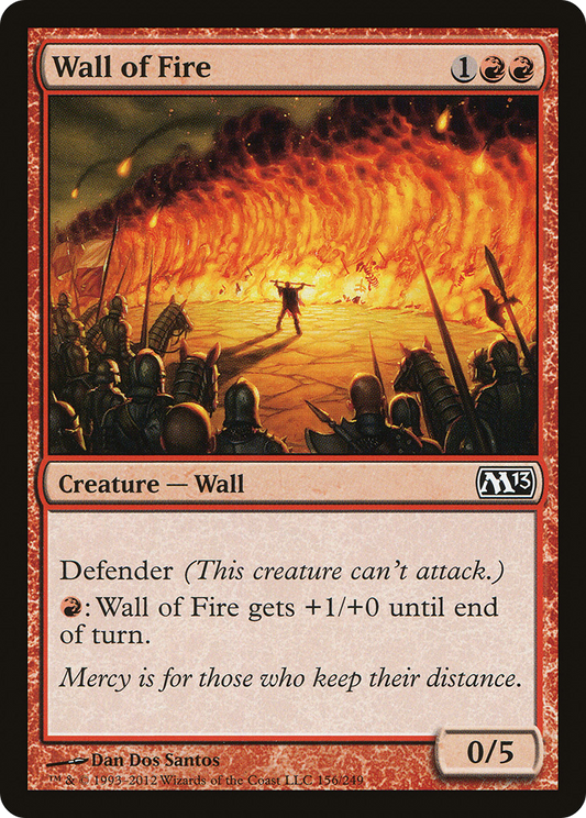 Wall of Fire (M13) #156 [EN/N]