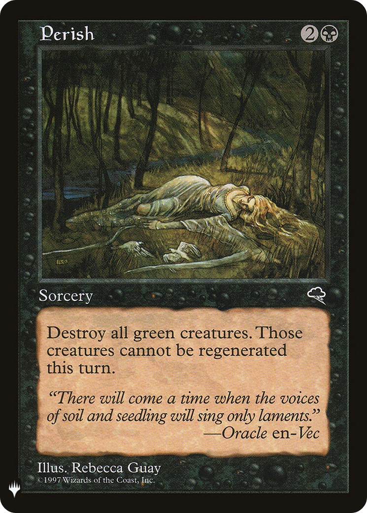 Perish (PLST) #TMP-147 [EN/N] s/o