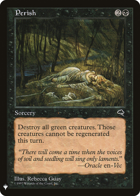 Perish (PLST) #TMP-147 [EN/N] s/o