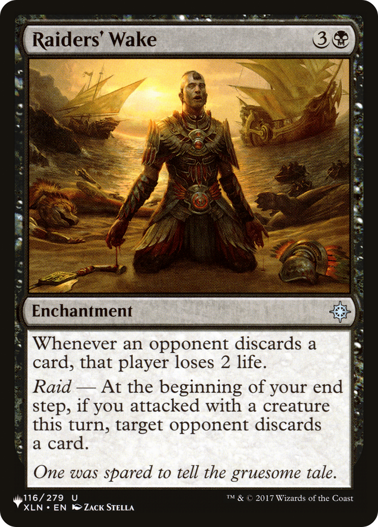 Raiders' Wake (PLST) #XLN-116 [EN/N]