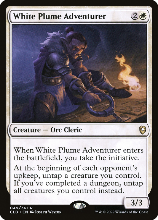 White Plume Adventurer (CLB) #49 [EN/N]