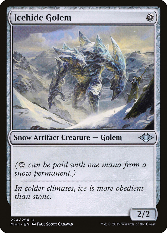 Icehide Golem (MH1) #224 [EN/N]