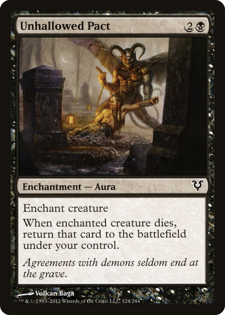 Unhallowed Pact (AVR) #124 [EN/N]