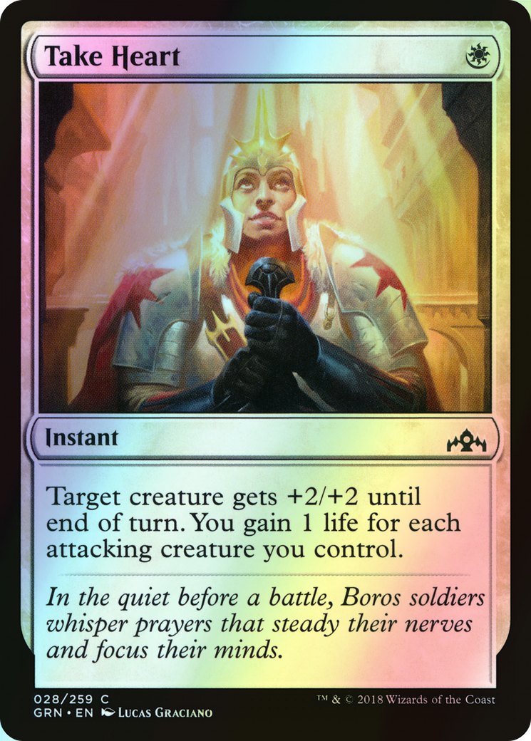 Take Heart (GRN) #28 [EN/F]