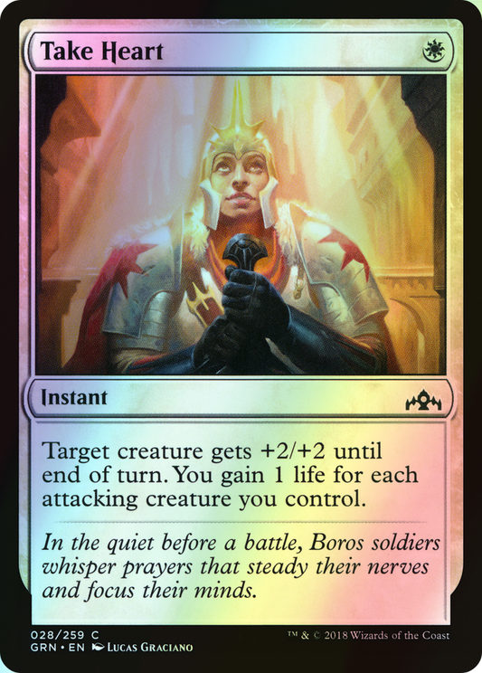 Take Heart (GRN) #28 [EN/F]