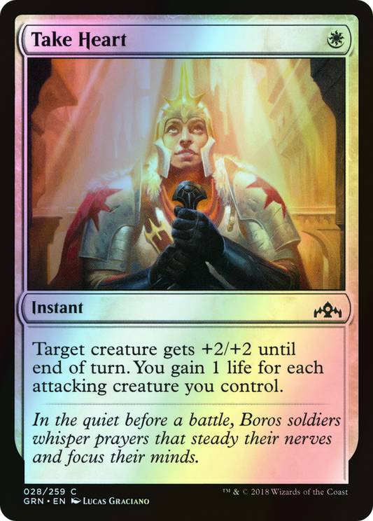 Take Heart (GRN) #28 [EN/F]