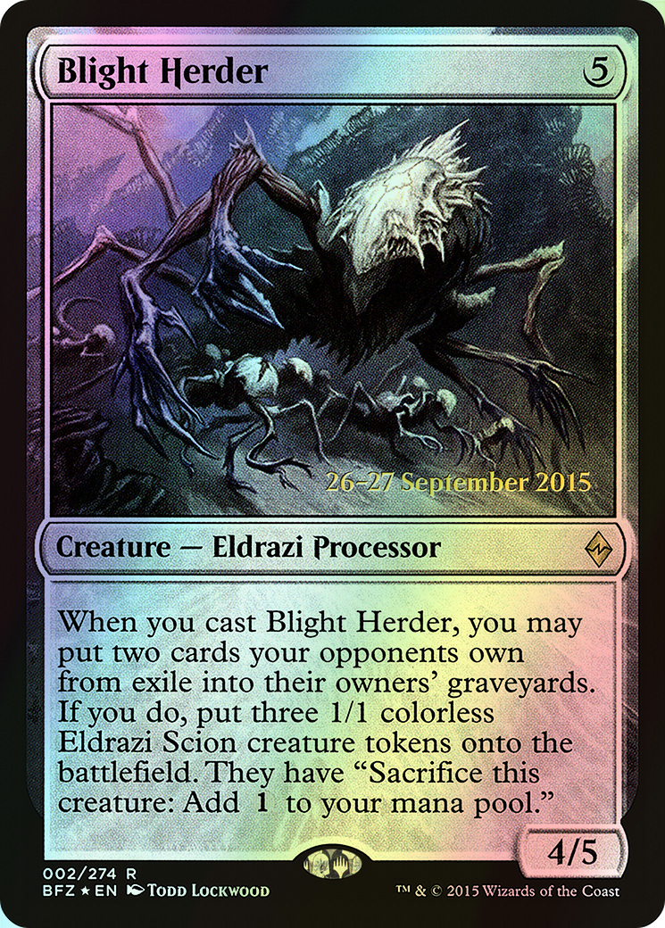 Blight Herder (PBFZ) #2s [EN/F]