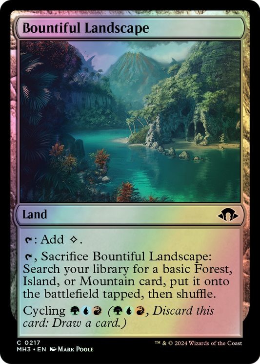 Bountiful Landscape (MH3) #217 [EN/F] s/o