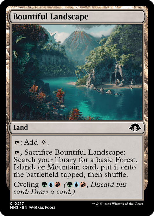 Bountiful Landscape (MH3) #217 [EN/N]