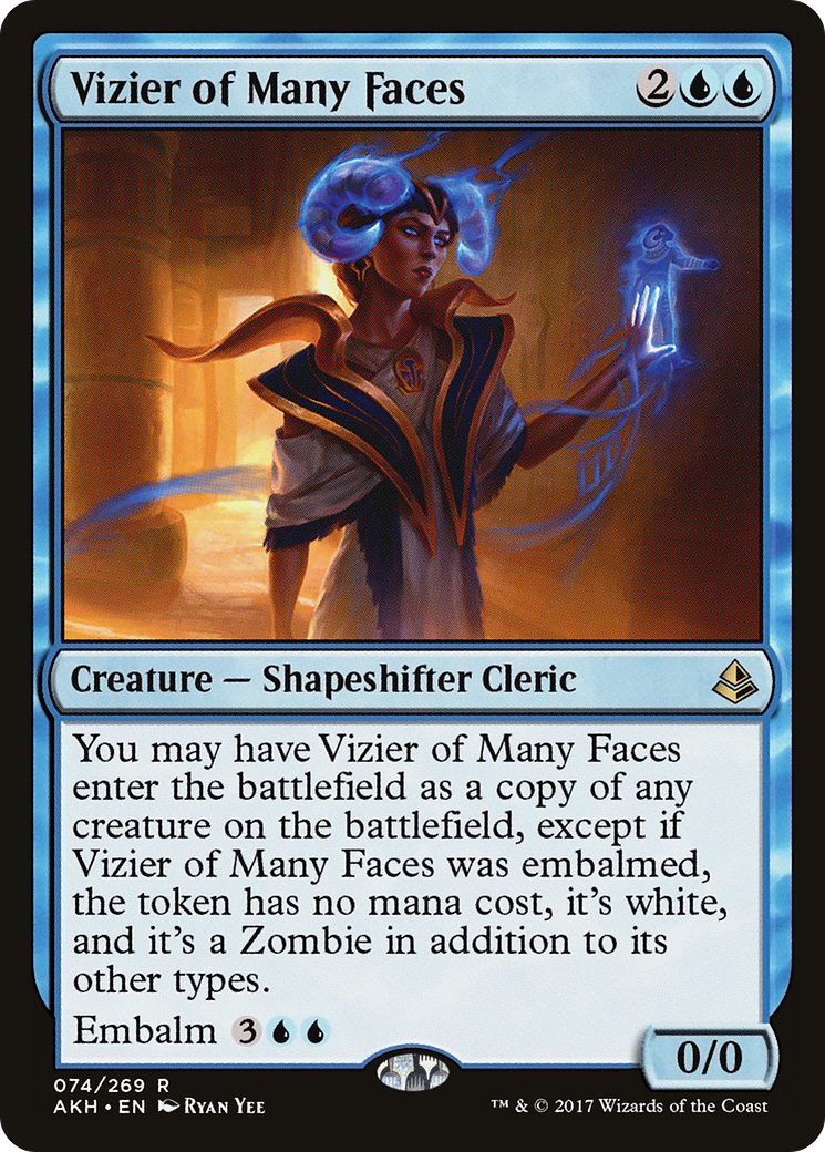 Vizier of Many Faces (AKH) #74 [EN/N]