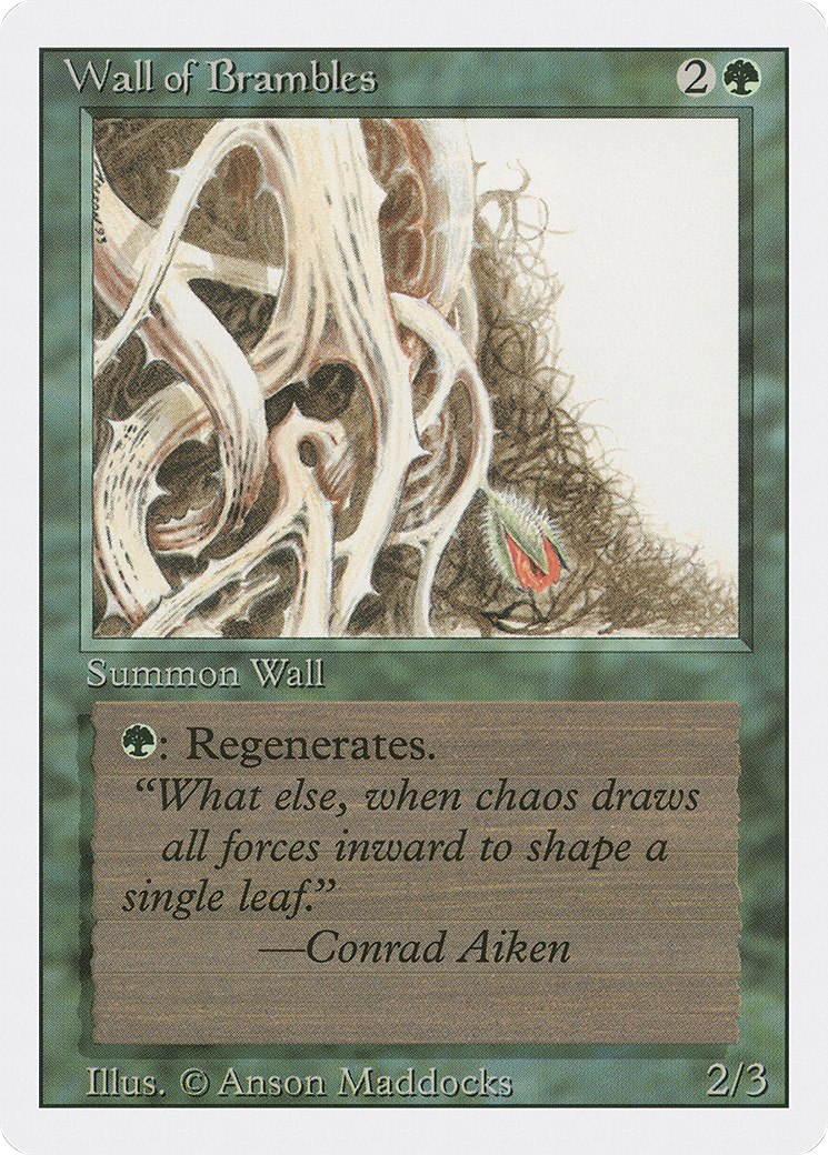 Wall of Brambles (3ED) #224 [EN/N]