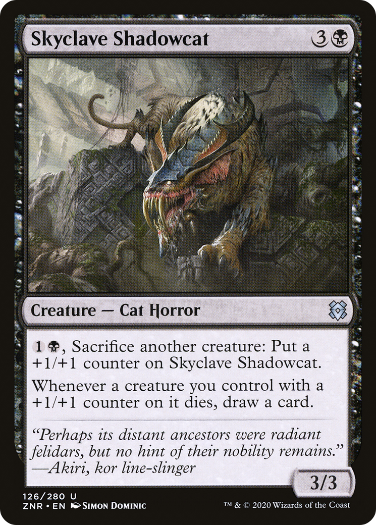 Skyclave Shadowcat (ZNR) #126 [EN/N]