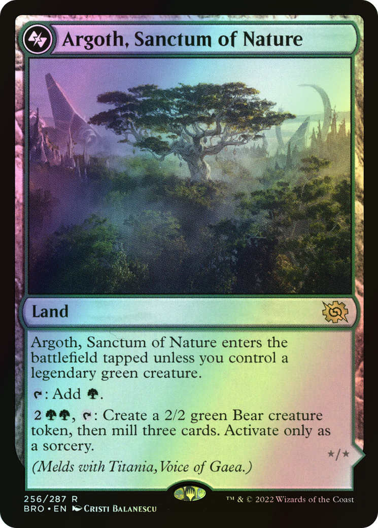 Argoth, Sanctum of Nature (BRO) #256 [EN/F]