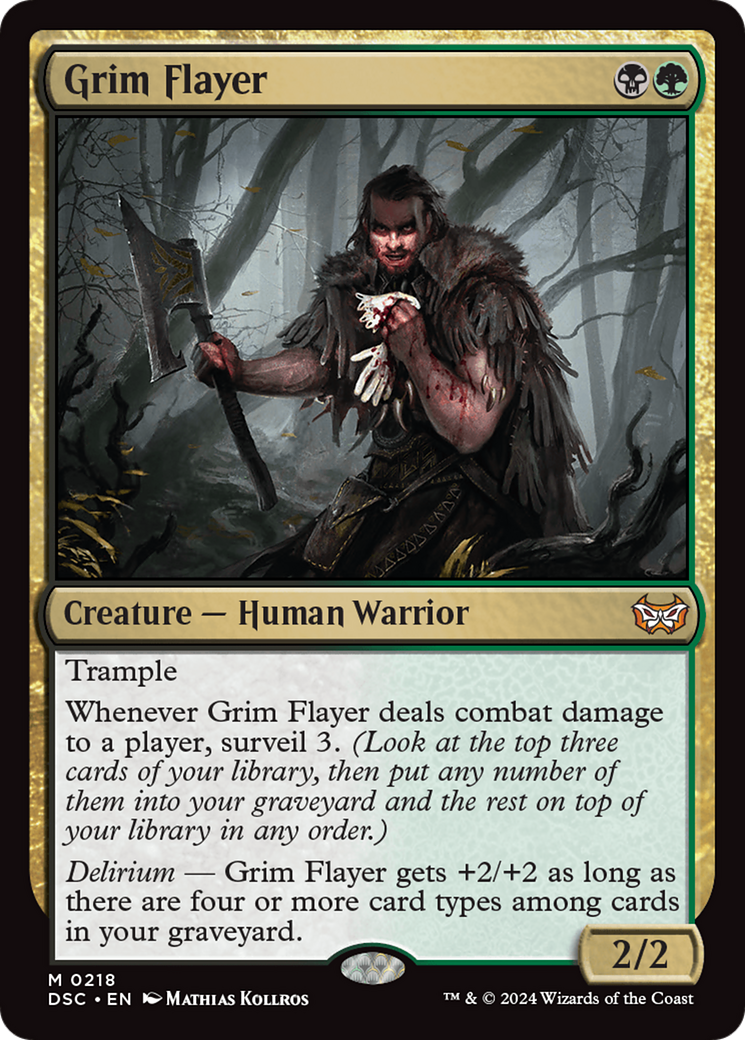 Grim Flayer (DSC) #218 [EN/N]