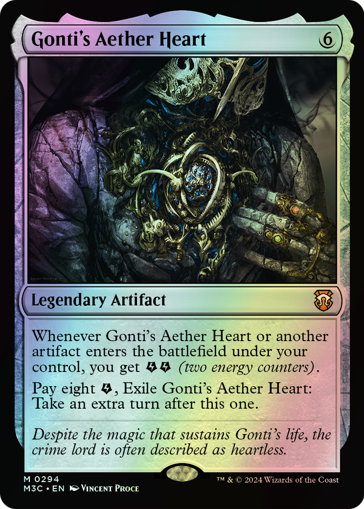 Gonti's Aether Heart - Ripple Foil (M3C) #294 [EN/F]