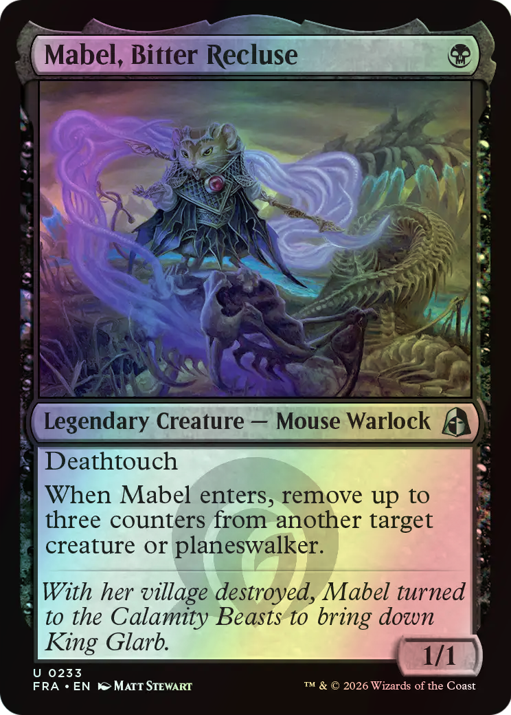 Mabel, Bitter Recluse (FRA) #233 [EN/F]