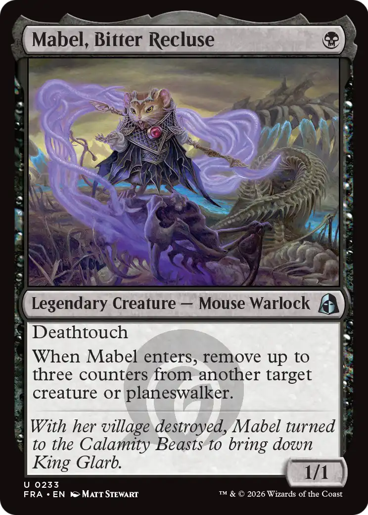 Mabel, Bitter Recluse (FRA) #233 [EN/N]