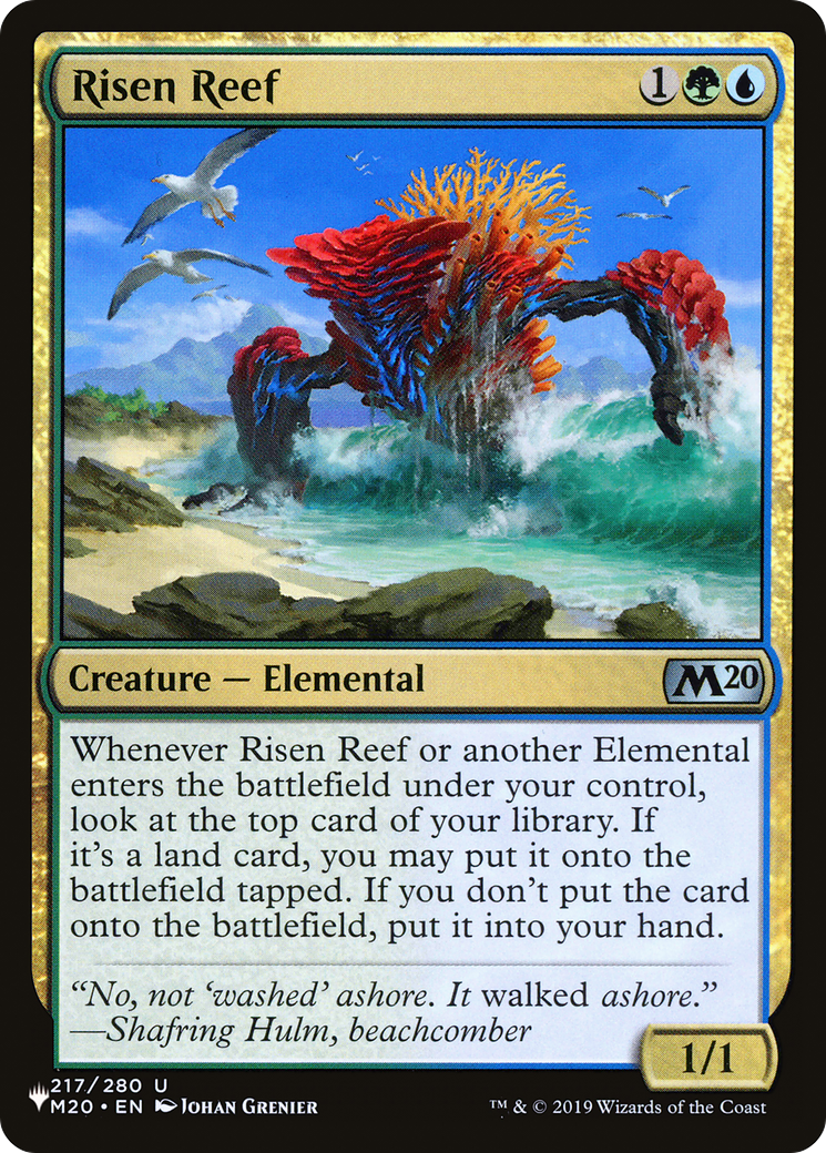 Risen Reef (PLST) #M20-217 [EN/N]