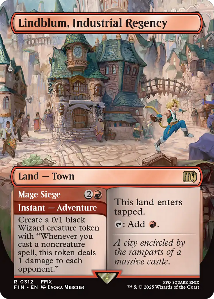 Lindblum, Industrial Regency // Mage Siege (FIN) #312 [EN/N] s/o