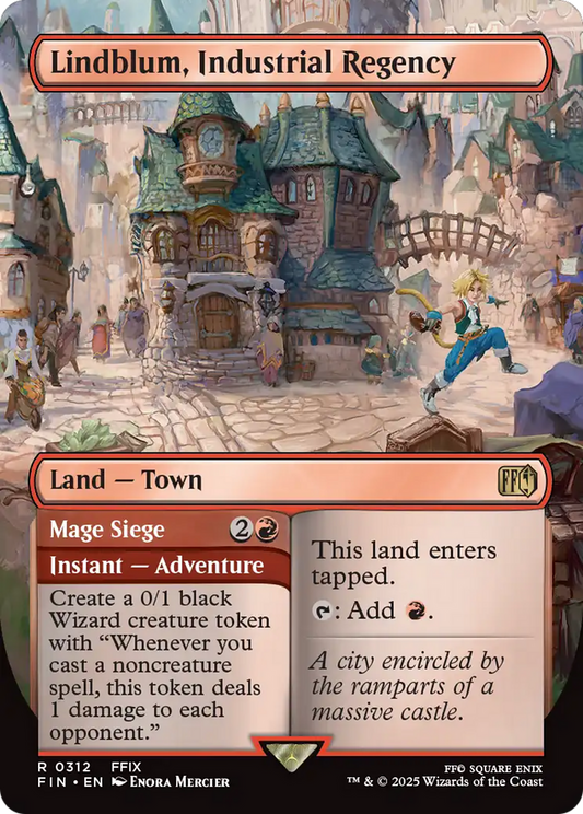 Lindblum, Industrial Regency // Mage Siege (FIN) #312 [EN/N] s/o